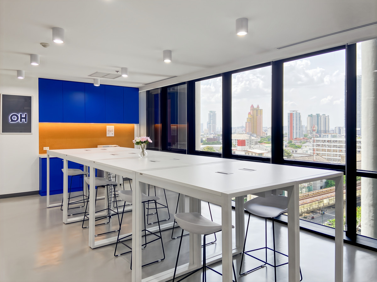 การเข้าใช้แบบรวมทุกบริการสำหรับพื้นที่โคเวิร์กกิ้งใน HQ S.P. Building