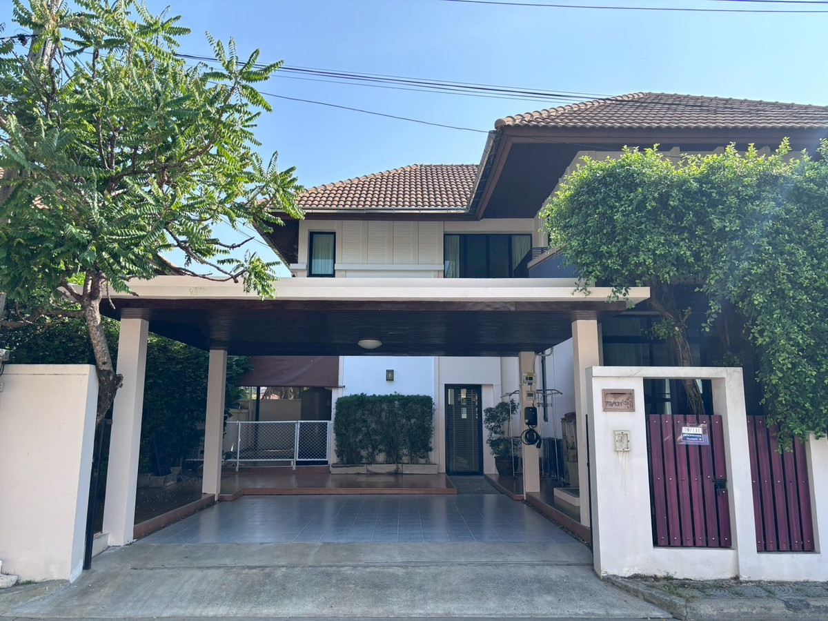 Single house, 3 bedrooms, 3 bathrooms, near Thammasat University, Rangsit.