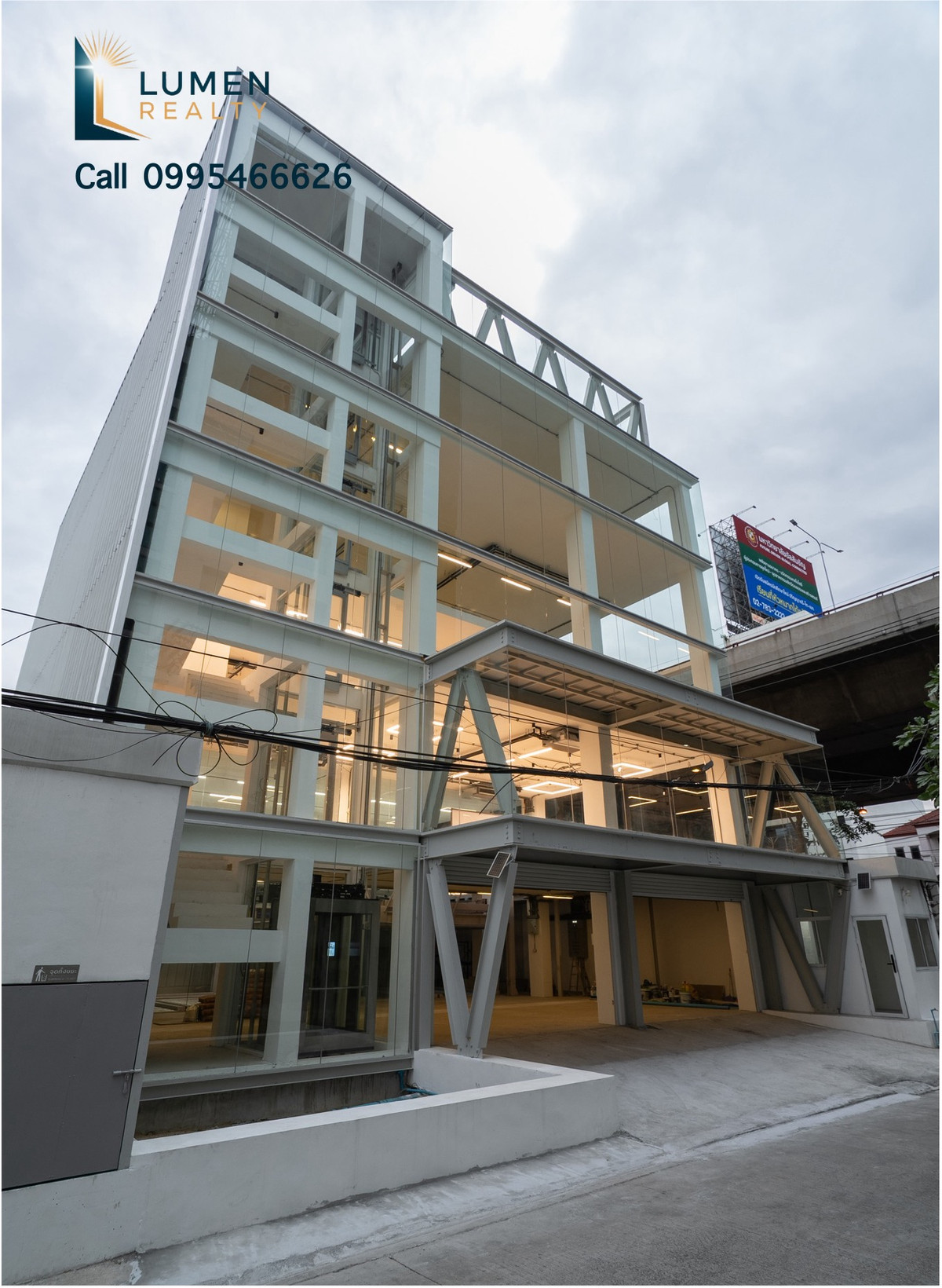 🏢 [FOR SALE or RENT] Modern 6-Storey Building on Rama 9 — Prime Expressway Visibility &amp; High Growth Potential! ✨