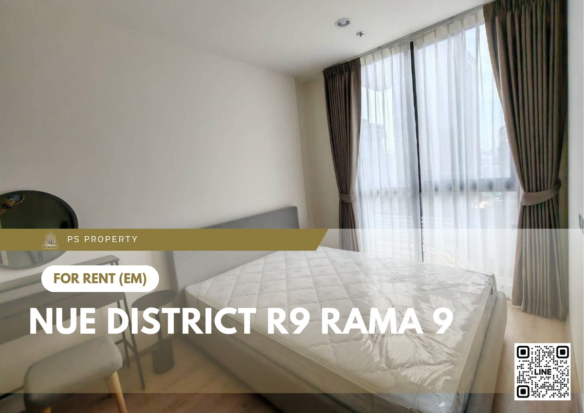 For rent 📍 Nue District R9 Rama 9 📍 Fully furnished with appliances. Near Central Rama 9.