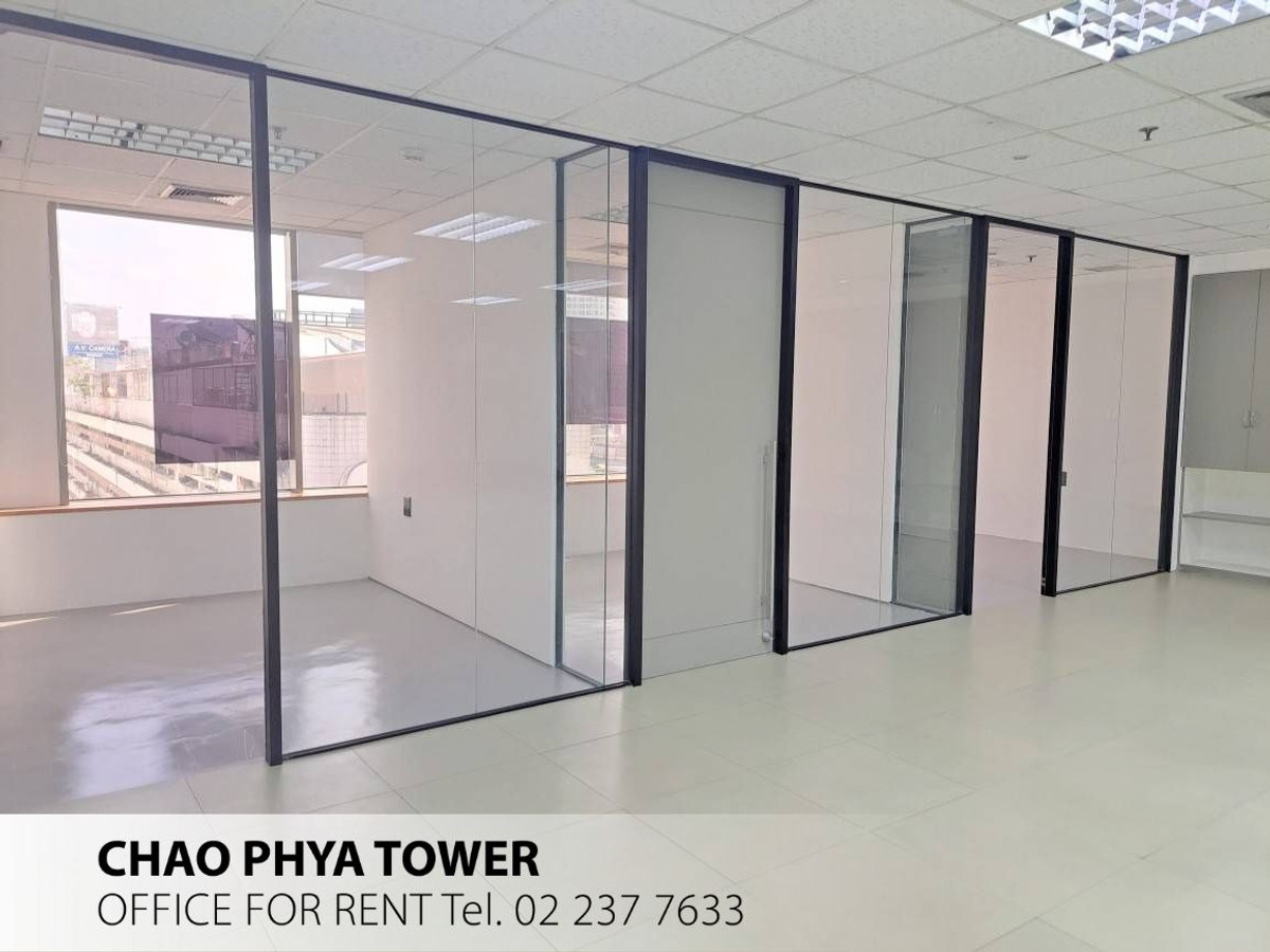 🏢 Office ให้เช่า! กั้นห้องพร้อมใช้ บางรัก-เจริญกรุง | อาคารเจ้าพระยาทาวเวอร์ (ใกล้ BTS สะพานตากสิน เพียงไม่กี่นาที!) – รูปที่ 3