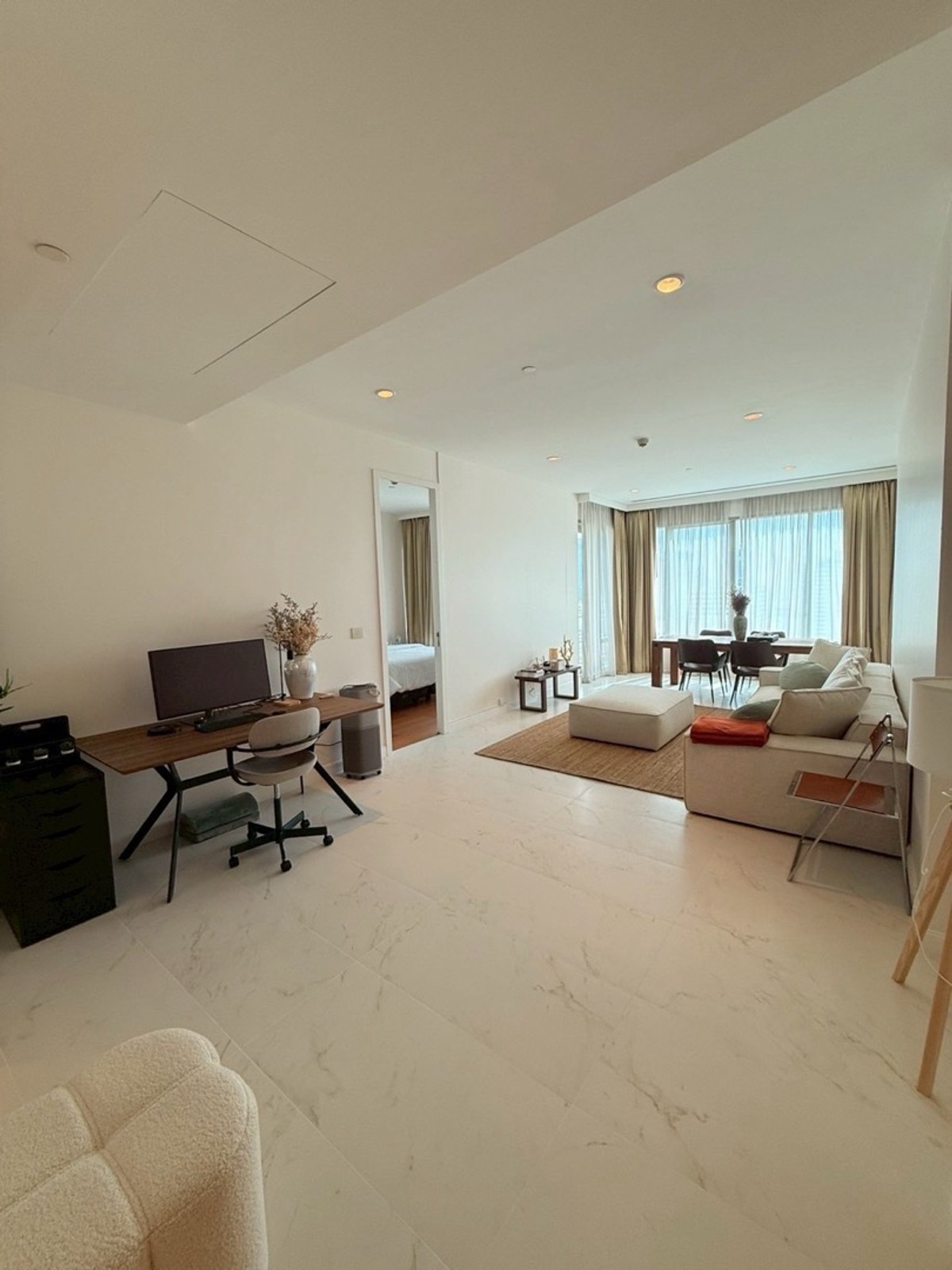 🔥Rent at 185 Rajadamri 🔥2BR 2BR 🔥90,000🔥109sqm 🔥Floor21 – รูปที่ 2