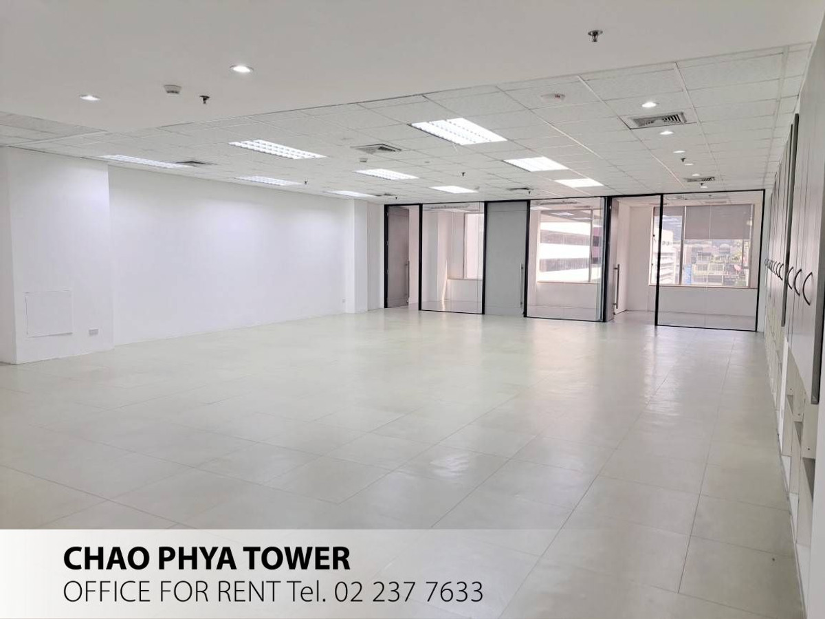 🏢 Office ให้เช่า! กั้นห้องพร้อมใช้ บางรัก-เจริญกรุง | อาคารเจ้าพระยาทาวเวอร์ (ใกล้ BTS สะพานตากสิน เพียงไม่กี่นาที!)