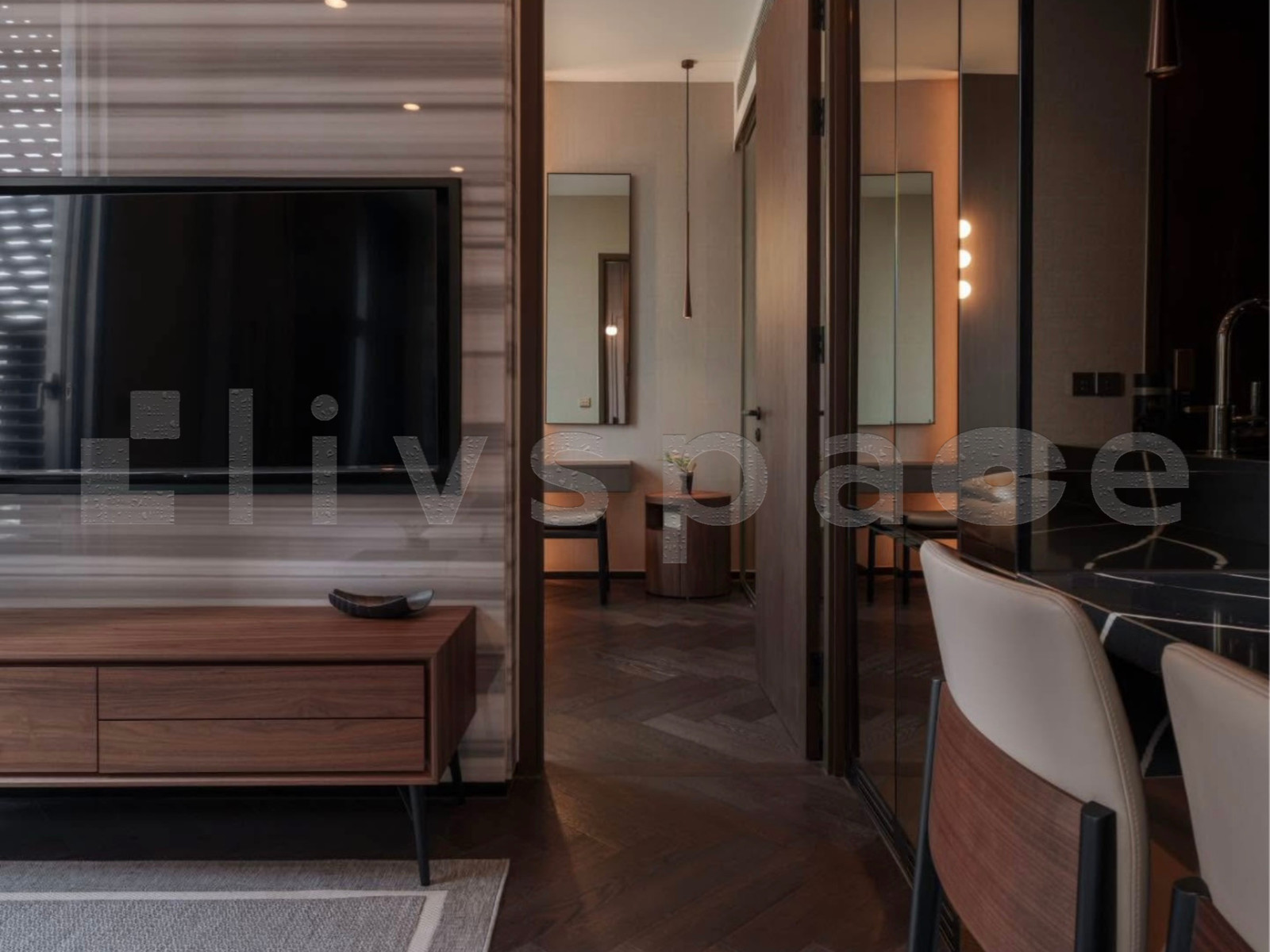 ▚ LK139ツ ให้เช่า: The Esse Sukhumvit 36 1BR 38ตร.ม. แต่งจัดเต็ม สวยมาก 🏙️✨ คอนโด Super Luxury ติด BTS ทองหล่อ (20ม.) ห้องหายาก วิวเมืองสวย ทิศไม่ร้อน เฟอร์ครบพร้อมอยู่! – รูปที่ 3