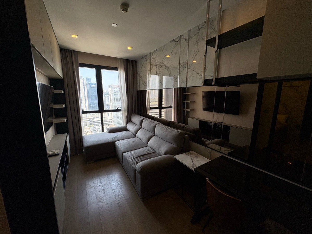 🔥 For rent ! ให้เช่า คอนโดหรู Ashton asoke (แอสตัน อโศก) interchange ชั้นสูง 25+ 1 bed 31 ตร.ม 24,000 บาท/เดือน – รูปที่ 4