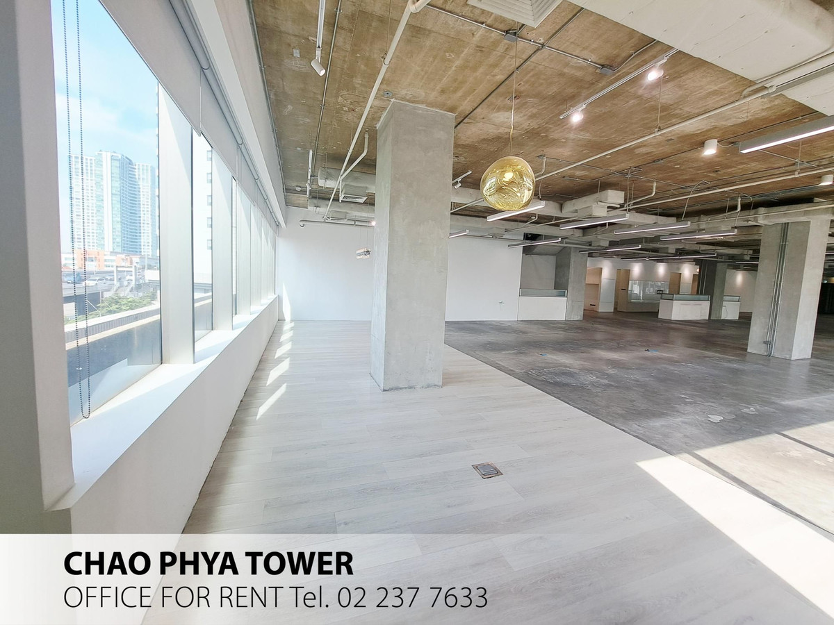 📢 📢 📢 ออฟฟิศยกชั้น ติด BTS สะพานตากสิน อาคาร Chao Phya Tower  พื้นที่  946.50 ตร.ม. 