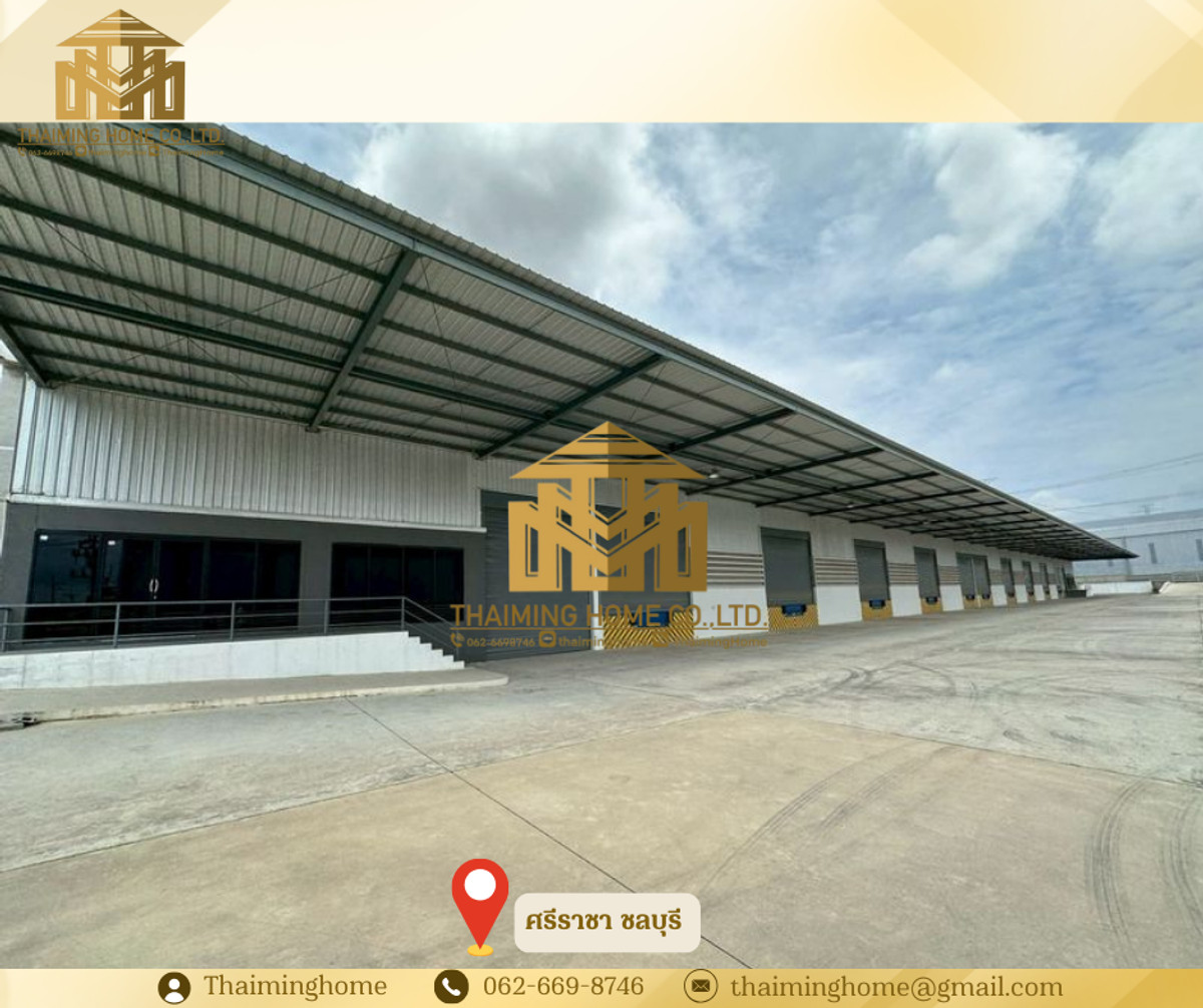 Factory for Rent, Yellow Zone, EEC (Eastern Economic Corridor) 10,560 sq.m., Sriracha, Chonburi Factory for Rent, Yellow Zone, EEC (Eastern Economic Corridor) 10,560 sq.m., Sriracha, Chonburi