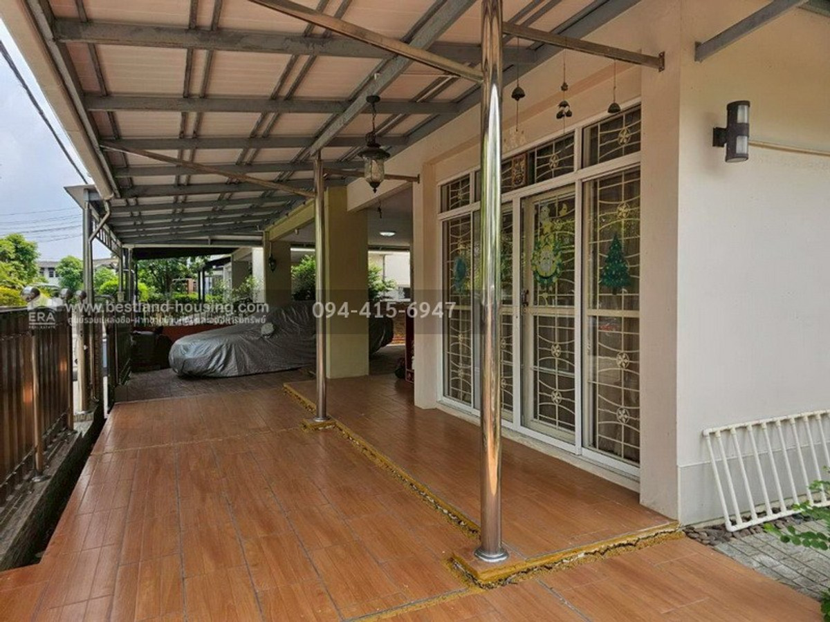 ขายบ้านเดี่ยว 2 ชั้น หมู่บ้านเทรนดี้ ธารา-พระราม 2 พื้นที่ 54.2 ตารางวา แปลงมุม – รูปที่ 2