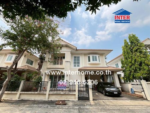 2-story detached house, 54 sq m, Apha Village 1, Ratchaphruek, near Central Westville, Ratchaphruek Road, Nakhon In Road, Bang Kruai, Nonthaburi.