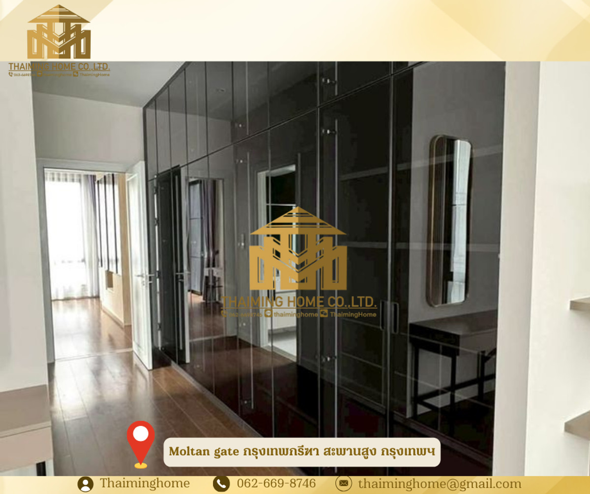ใหม่ ให้เช่าบ้านหลังใหญ่ สระว่ายน้ำส่วนตัว pool villa Moltan gate กรุงเทพกรีฑา – รูปที่ 4