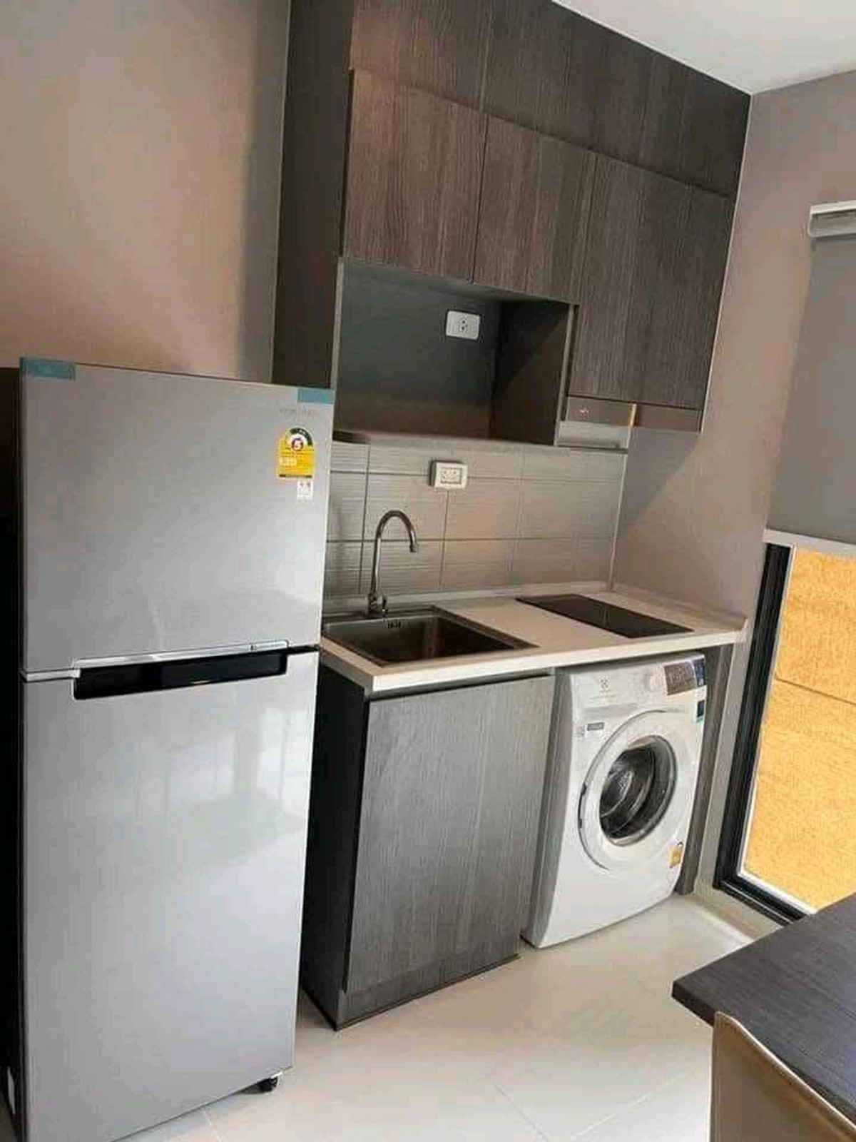 💥💥🚅คอนโดสุดสวยว่างแล้ว🏬Elio Del Nest อุดมสุขชั้น 9 ขนาด 31 ตร.ม.1 ห้องนอน 1 ห้องน้ำ1 ห้องนั่งเล่น 1 ห้องครัวประตูดิจิตอล – รูปที่ 4