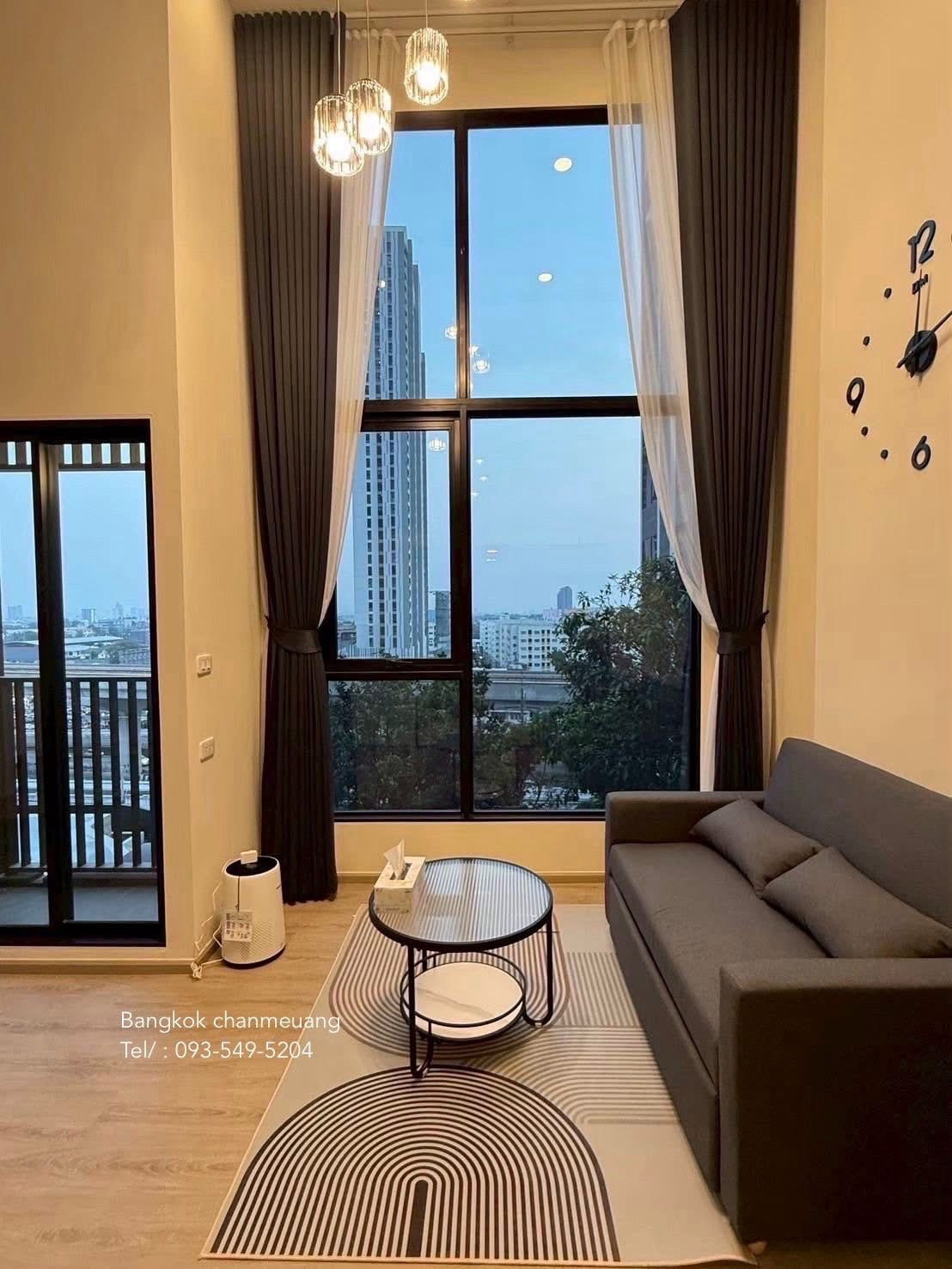 🌷FOR RENT ❗️ Ready to move New room✨🏢 Origin plug&amp;play nonthaburi station 🚆 Near MRT Nonthaburi 1