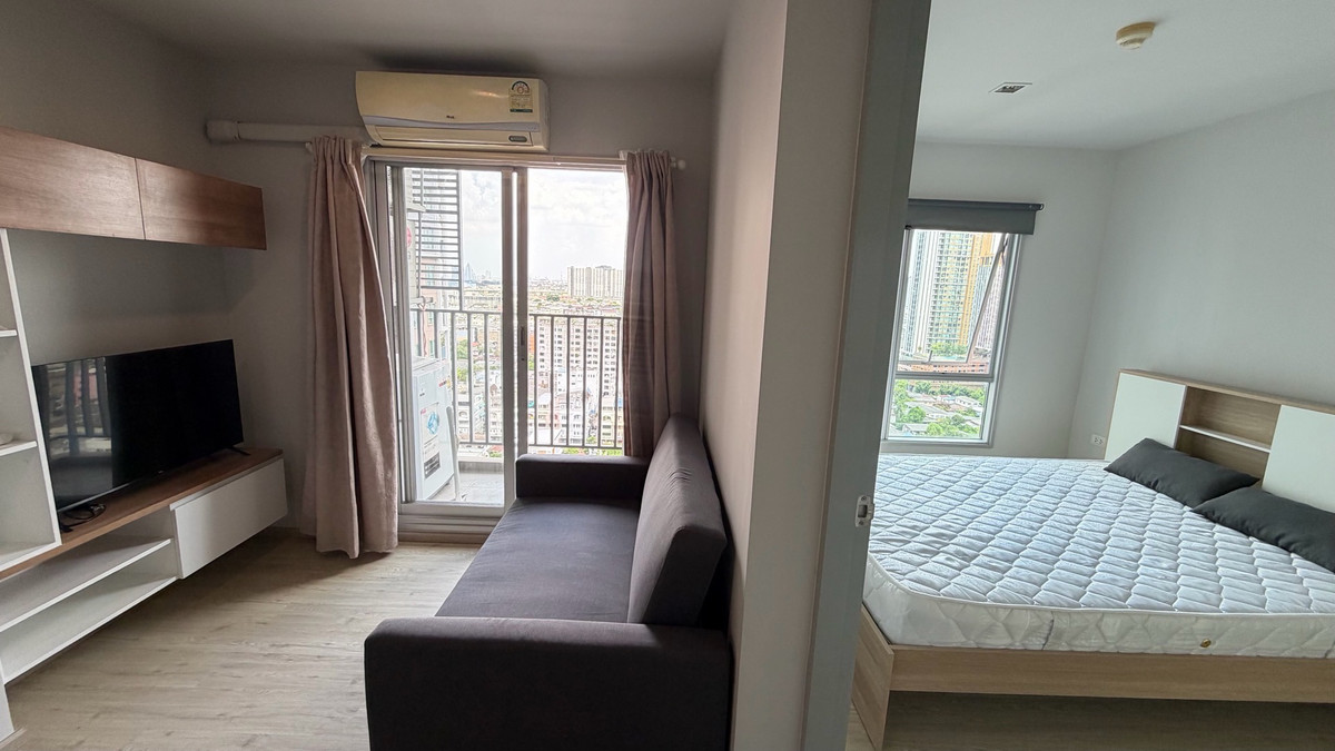 Condo for Sale – Rich Park @ Tao Poon, 19th Floor, Pool View, Ready to Move In, Next to MRT Tao Poon
