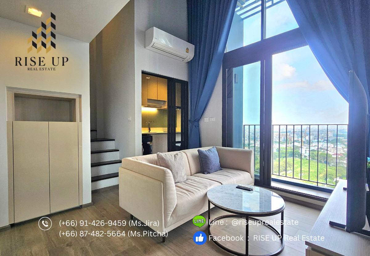 คอนโดปล่อยเช่า 📣 PITI SUKHUMVIT 101, Duplex 1  ห้องนอน , 1 ห้องน้ำ, ขนาด 50 ตรม. 🔥 28,000 บาท/เดือน🔥 – รูปที่ 3