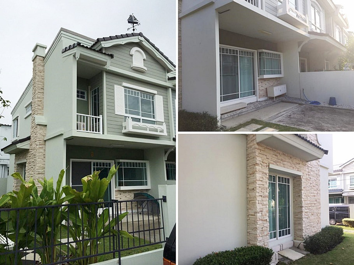 สอบถามโทร : 081-828-8758 ปรับราคาลดพิเศษ!! โครงการ Villaggio Bangna ทาวน์โฮมแปลงมุม 31.8 ตร.วา 2 ห้องนอน 3 ห้องน้ำ แถมเฟอร์นิเจอร์ ใกล้ ABAC บางนา – รูปที่ 2