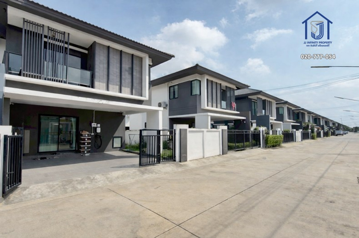 2-storey twin house for sale, Fah Piyarom Village, Neola (Phase 17), Lam Luk Ka Road, Khlong 6 – รูปที่ 2