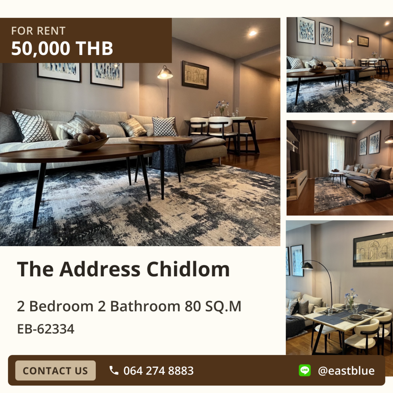 02/10/2026, Rent Condo The Address Chidlom near BTS Chidlom! 🏙️ Prime City Living! 0642748883