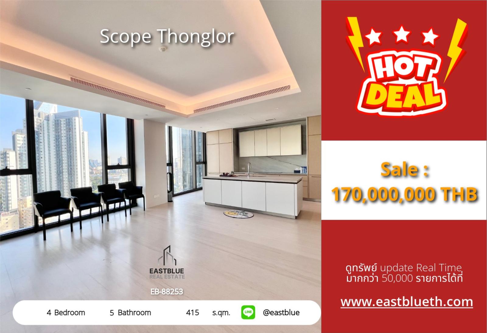 02/10/2026, Ultra-Luxury 4-Bedroom 415 sqm for Sale at Scope Thonglor 💎 0642748883 02/10/2026, Ultra-Luxury 4-Bedroom 415 sqm for Sale at Scope Thonglor 💎 0642748883