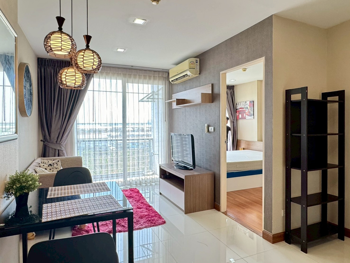 #AirlinkResidence Condo ready to move in for sale ✈️ 1.55 MB near Suvarnabhumi Airport, convenient travel, project has complete amenities.