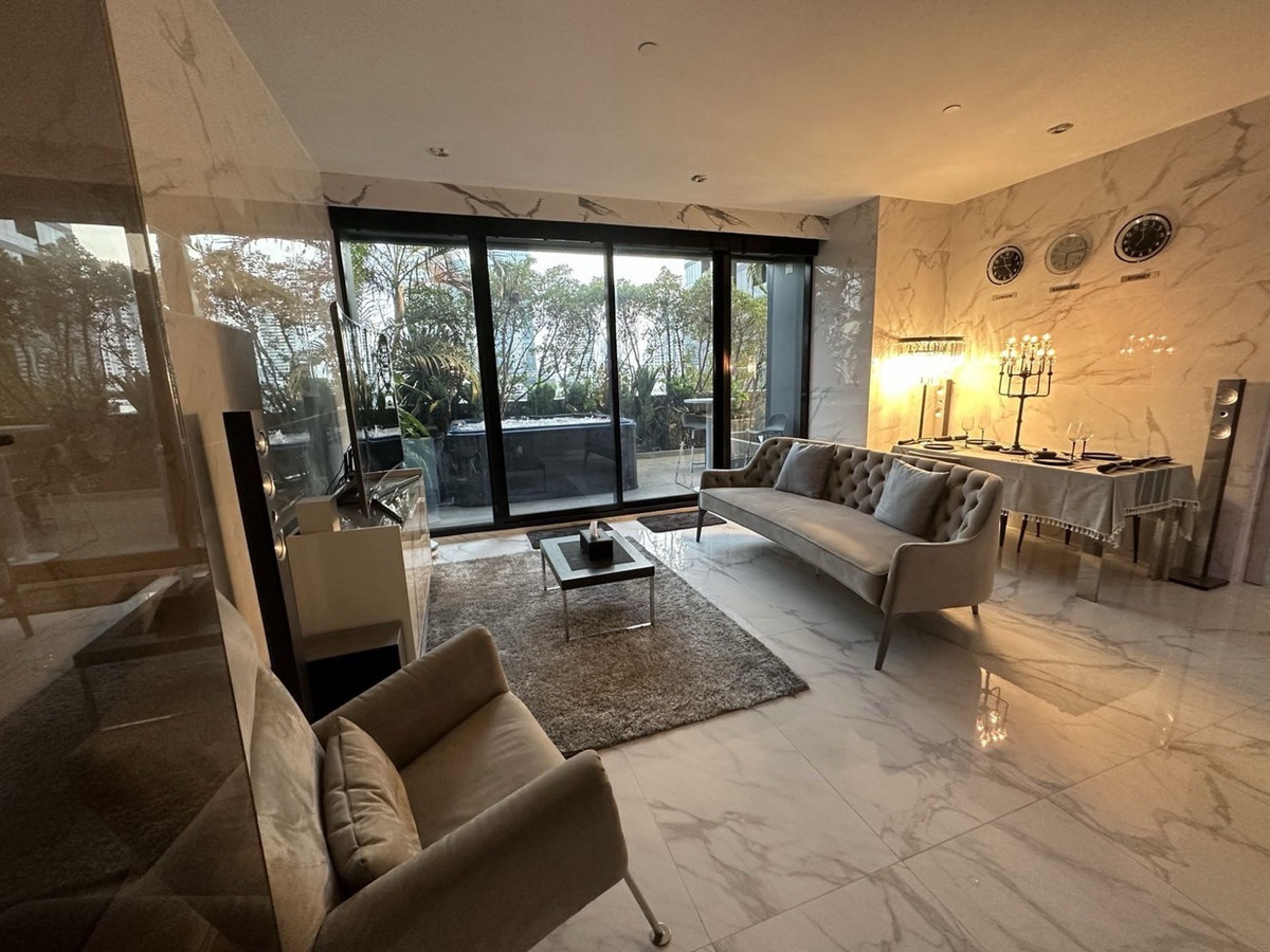 🔥Rent 2BR🔥160sqm🔥Big Balconi with Jacuzzi🔥119,000/month🔥M Silom🔥