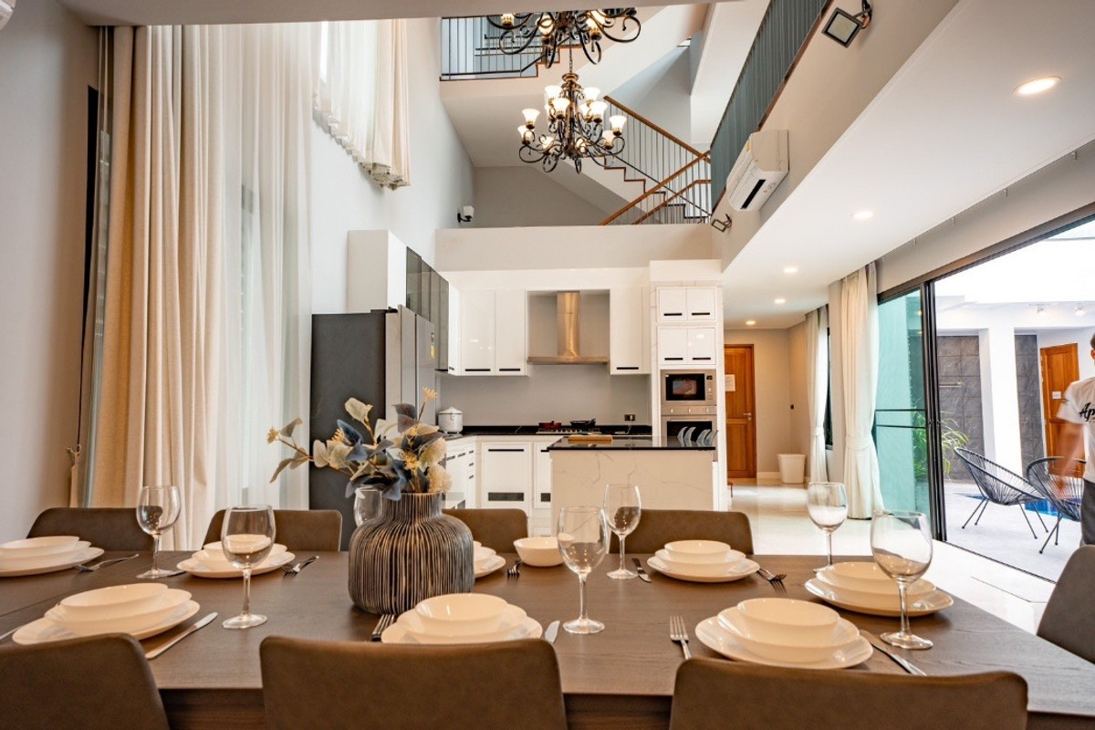 🌈บ้าน Luxury Pool Villa 3 ชั้น  ใจกลางเมือง พร้อมพงษ์,อโศก,ทองหล่อ – รูปที่ 3
