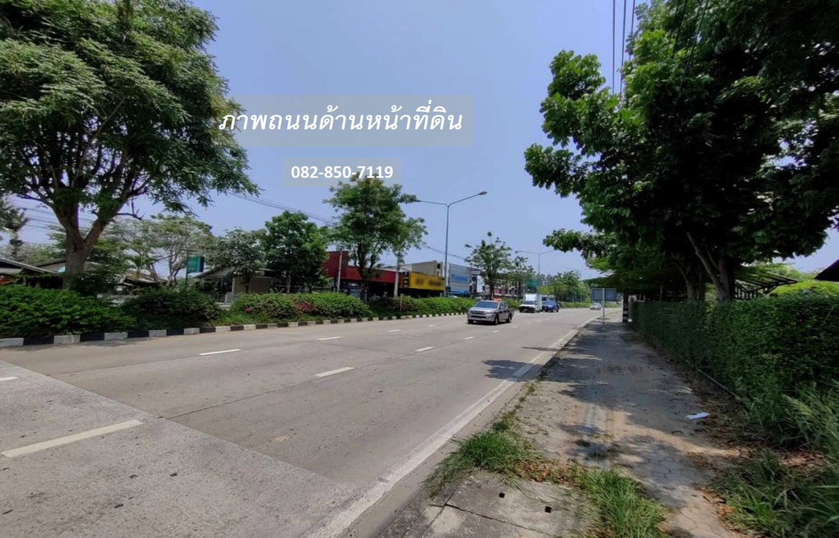 Land for sale in Mueang Chiang Mai District—near the airport. (Near Makro - HomePro - BigC - Lotuss shopping center, within 2-3 Km.) 39-2-13 rai, suitable for a housing development. #Front next to the main road, entrance width 16 m. – รูปที่ 2