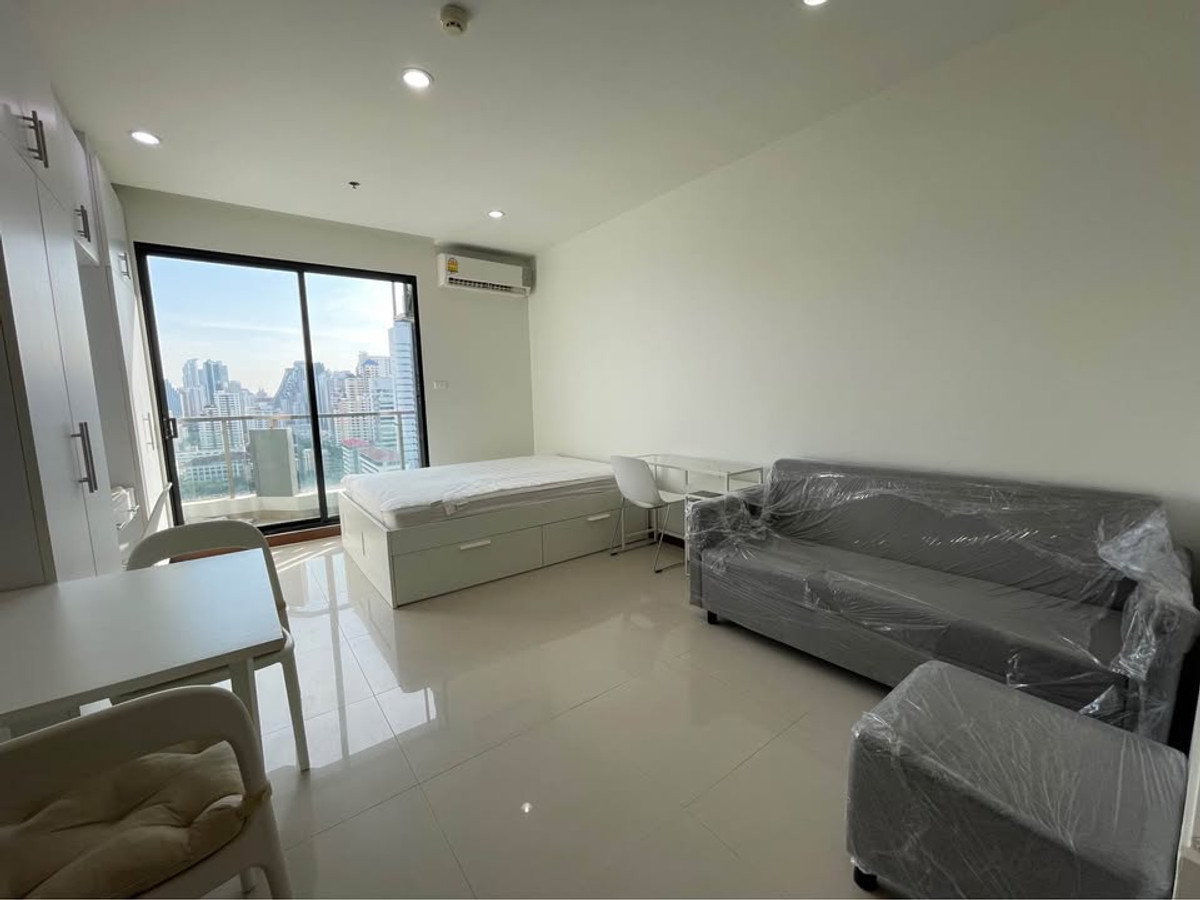 For Rent : Supalai Premier @ Asoke 1ห้องนอน 1ห้องน้ำ ห้องสวย เฟอร์นิเจอร์ครบ พร้อมเข้าอยู่ – รูปที่ 2