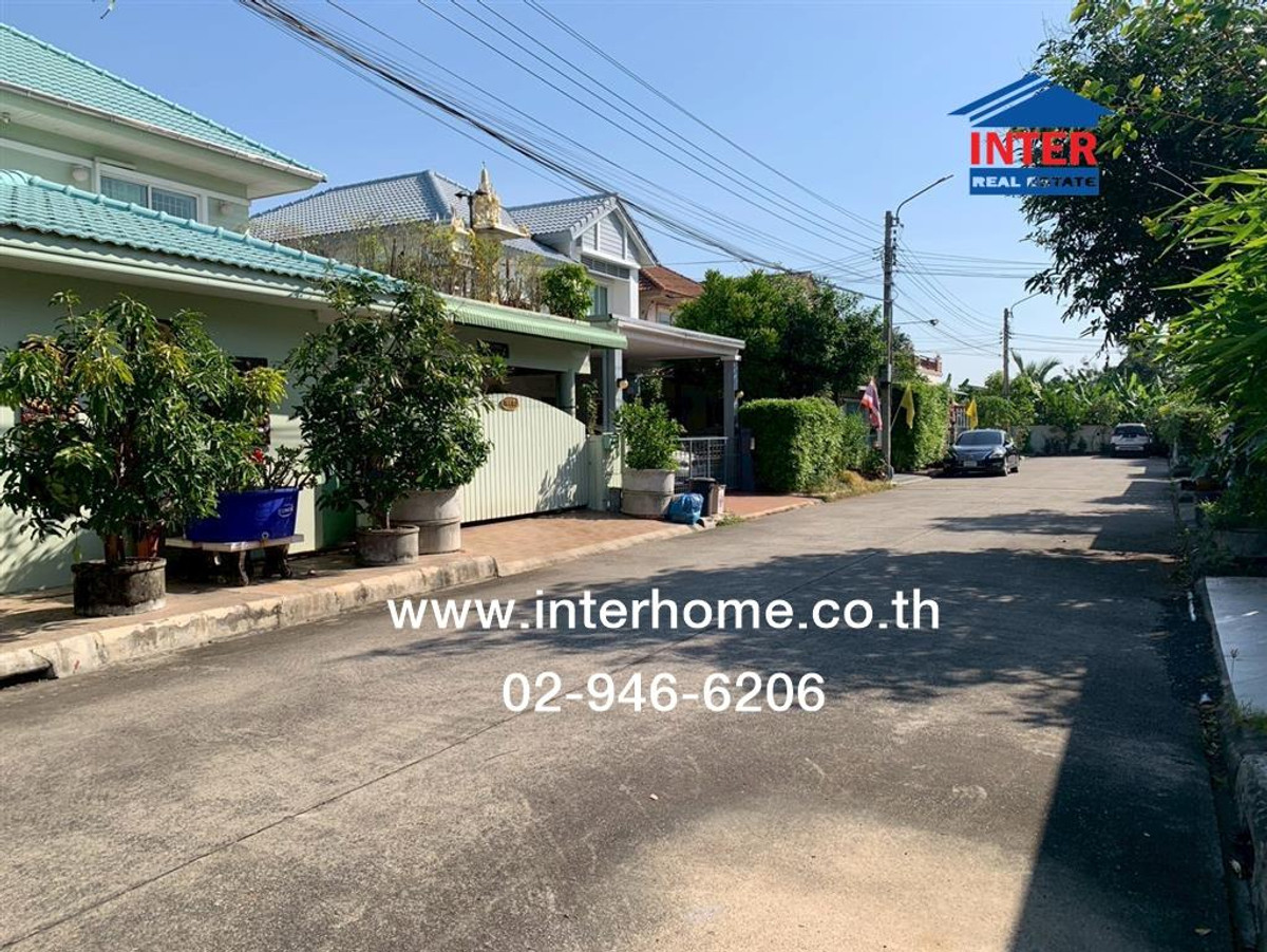 บ้านเดี่ยว 2 ชั้น 52.2 ตร.ว. หมู่บ้านชวนชื่น เรสซิเด้นท์ พาร์ค5 ใกล้จุดขึ้นลงทางด่วนและรถไฟฟ้าสายสีชมพู สถานีวัชรพล ซอยคู้บอน27 แยก11 ซอยรามอินทรา65 เขตบางเขน กรุงเทพมหานคร – รูปที่ 3