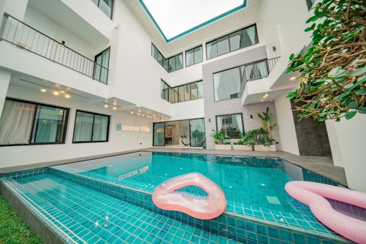 🌈บ้าน Luxury Pool Villa 3 ชั้น  ใจกลางเมือง พร้อมพงษ์,อโศก,ทองหล่อ – รูปที่ 2