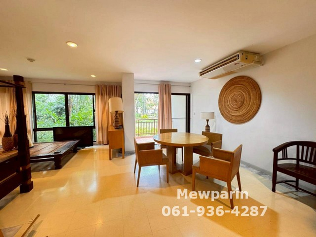 428946 ขายคอนโด สานติพูรา ขนาด 114.04 ตรม. ชั้น 2 วิวทะเล และ garden view
