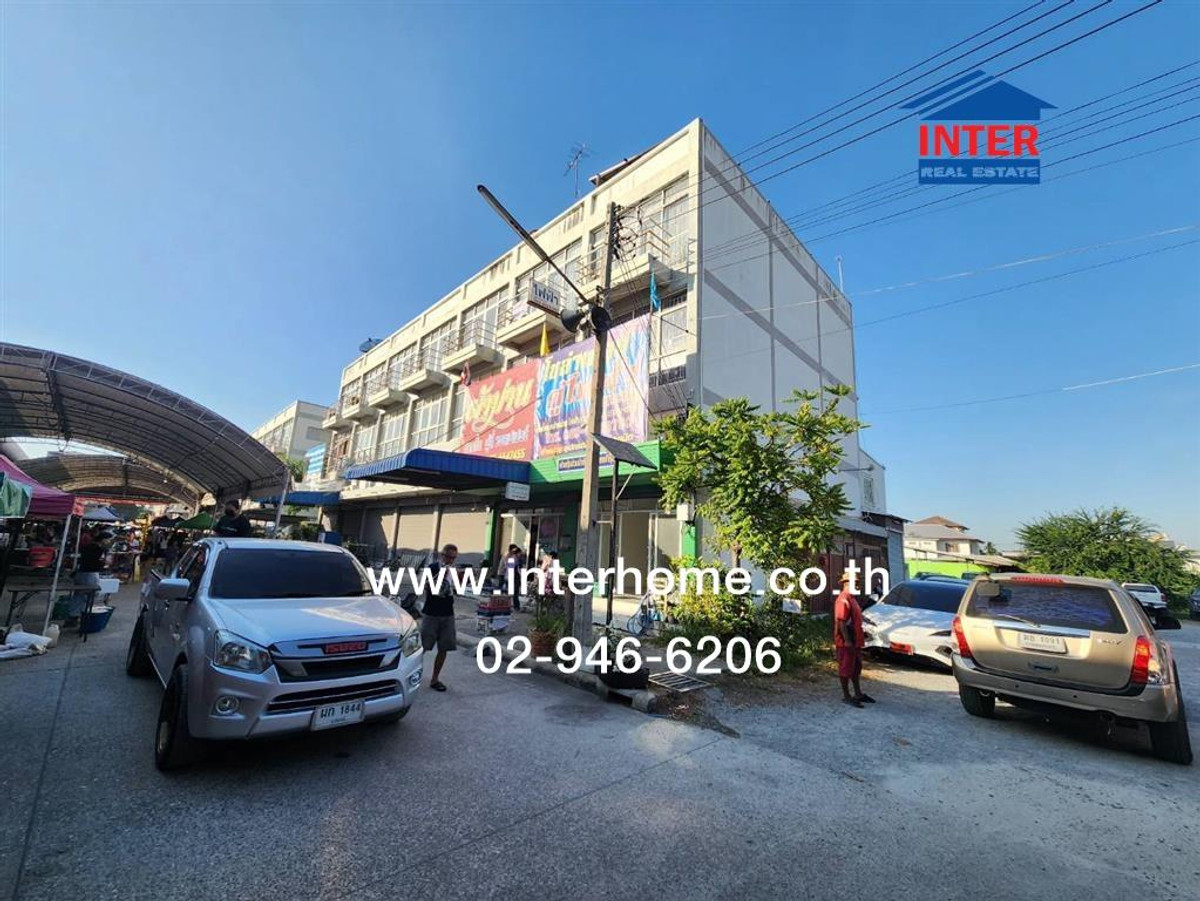 อาคารพาณิชย์ 3 ชั้น 32 ตร.ว. อาคารพาณิชย์ ใกล้ตลาดสามแยกกระทุ่มแบน ถนนเพชรเกษม ถนนพุทธสาคร กระทุ่มแบน สมุทรสาคร – รูปที่ 2