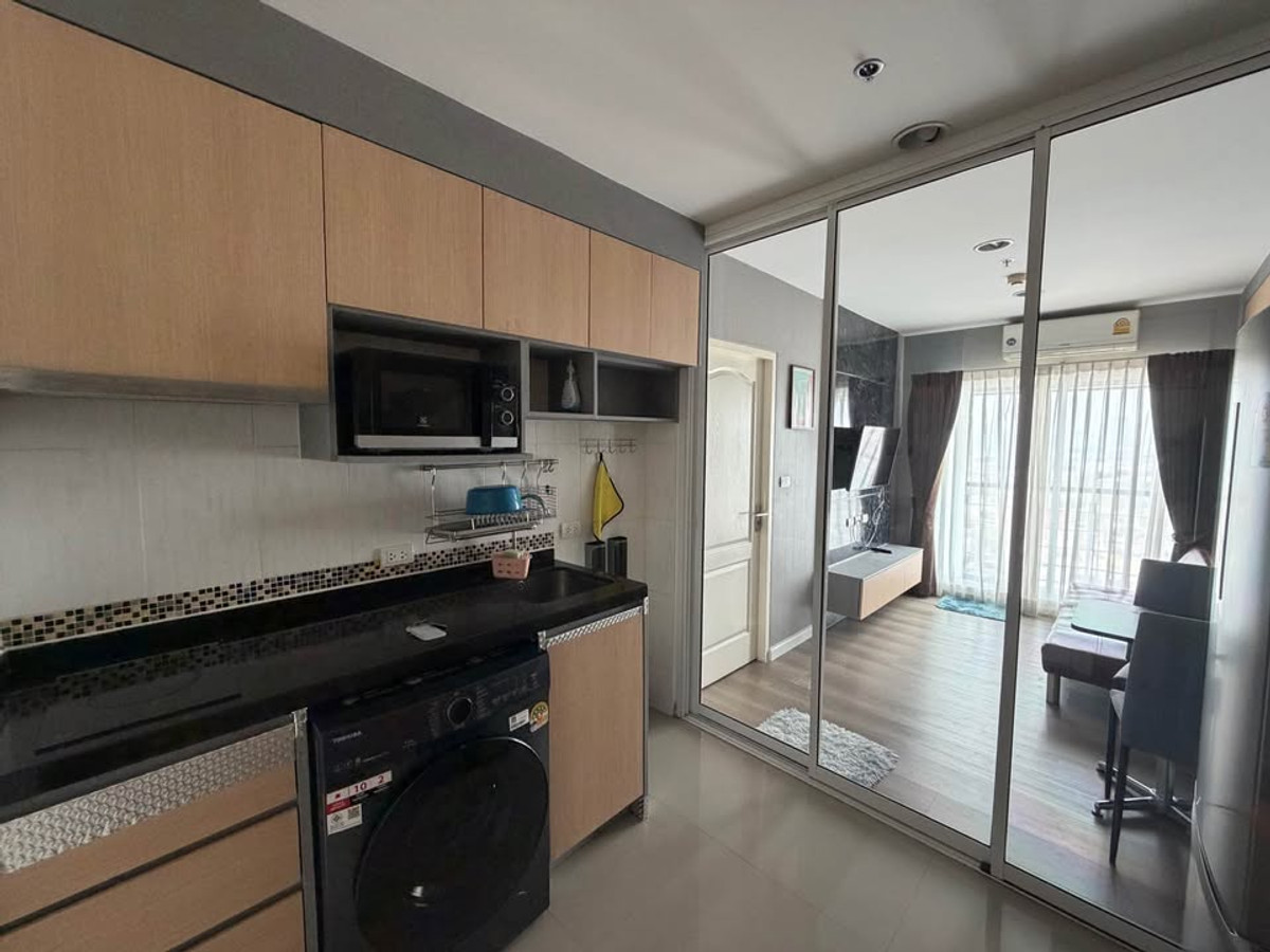For Rent : Bangkok Horizon Ratchada - Thapra BTS ตลาดพลู 1ห้องนอน 1ห้องน้ำ ห้องสวย เฟอร์นิเจอร์ครบ พร้อมเข้าอยู่ – รูปที่ 3