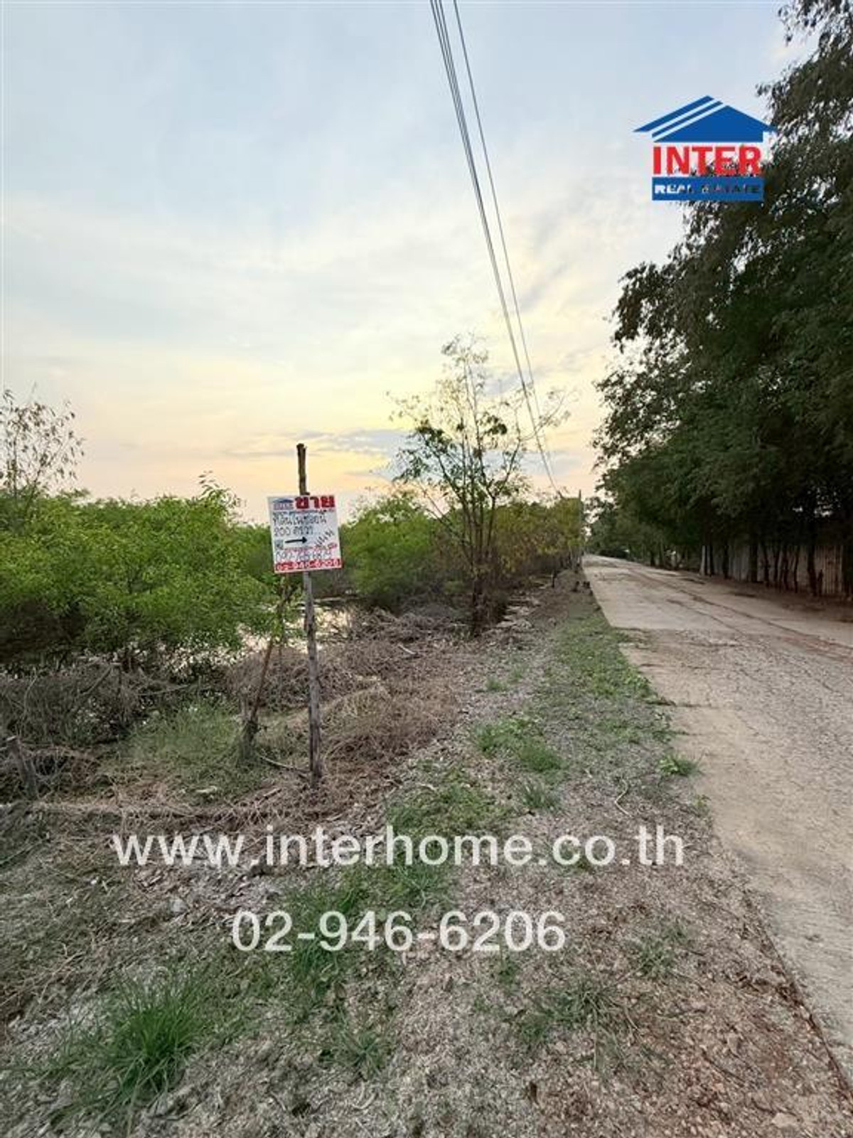 Empty land 200 sq m. Empty land, Pinthong Land Kaset Park. Enter the alley next to Sod Krok & Loft shop, Bang Len, Nakhon Pathom. – รูปที่ 2