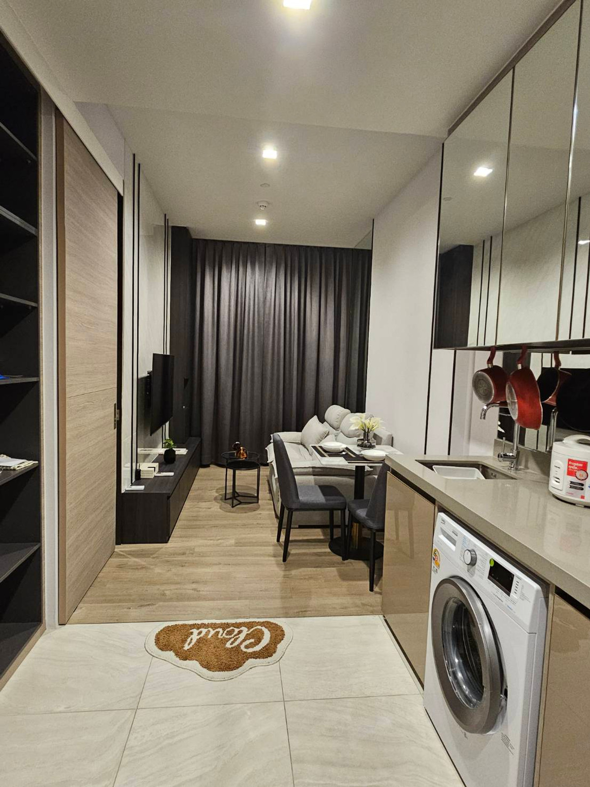 For Rent : เดอะ เครสท์ พาร์ค เรสซิเดนเซส Luxury condo 1ห้องนอน 1ห้องน้ำ ห้องสวย เฟอร์นิเจอร์ครบ พร้อมเข้าอยู่ – รูปที่ 3