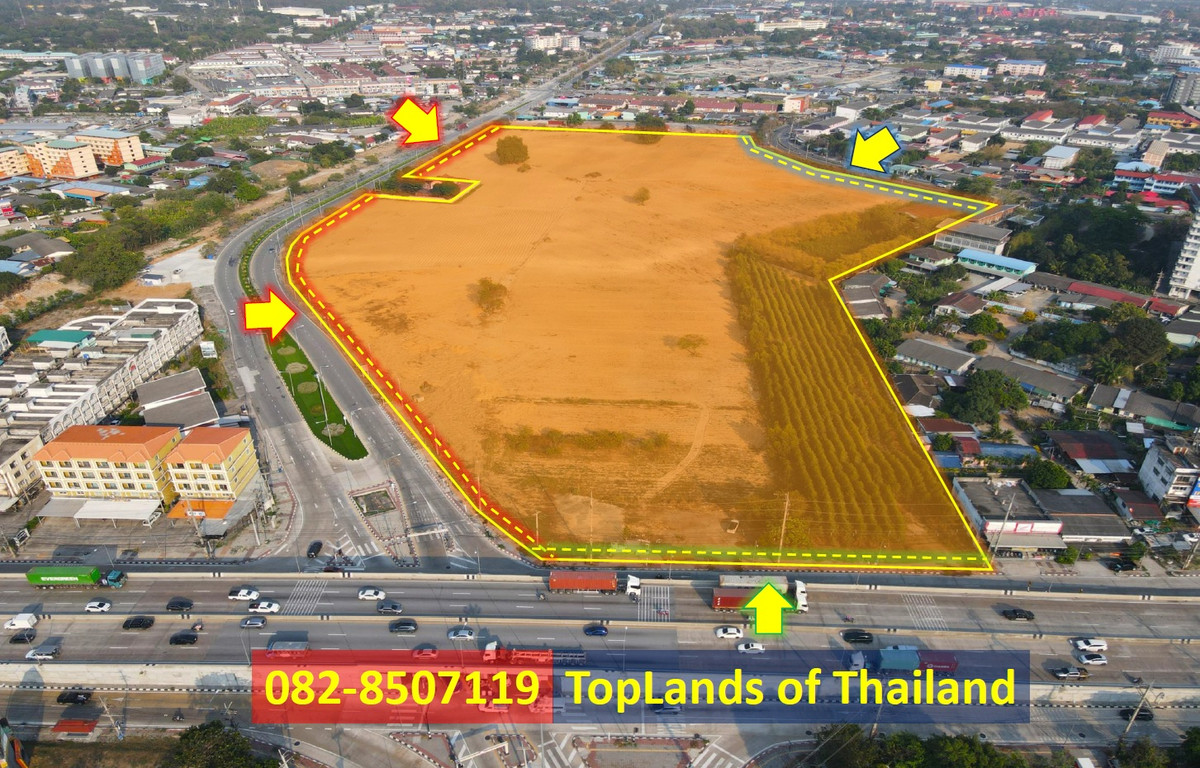 ขายที่ดิน ทำเลทองแหลมฉบัง ศรีราชา เนื้อที่ 62-0-0 ไร่ ติดถนนใหญ่ 3 ด้าน เหมาะทำการค้า ห้างสรรพสินค้า หรือโครงการ Mixed Used มากๆ ขายที่ดิน ทำเลทองแหลมฉบัง ศรีราชา เนื้อที่ 62-0-0 ไร่ ติดถนนใหญ่ 3 ด้าน เหมาะทำการค้า ห้างสรรพสินค้า หรือโครงการ Mixed Used มากๆ