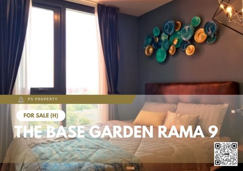Urgent Sale ✨ The Base Garden Rama 9 ✨ Fully Furnished and Ready to Move In Unit with Appliances. Near The Mall Ramkhamhaeng 2.