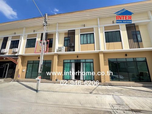 ทาวน์เฮ้าส์ 2 ชั้น 22.8 ตร.ว. หมู่บ้านพฤกษาวิลล์ 99 ซอยเพชรเกษม91 ถนนเพชรเกษม ถนนพุทธสาคร กระทุ่มแบน สมุทรสาคร
