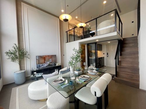 🏠✨ พาร์ค ออริจิ้น จุฬา-สามย่าน | ขายคอนโด 2 ห้องนอน Duplex (HBH-SI-102)