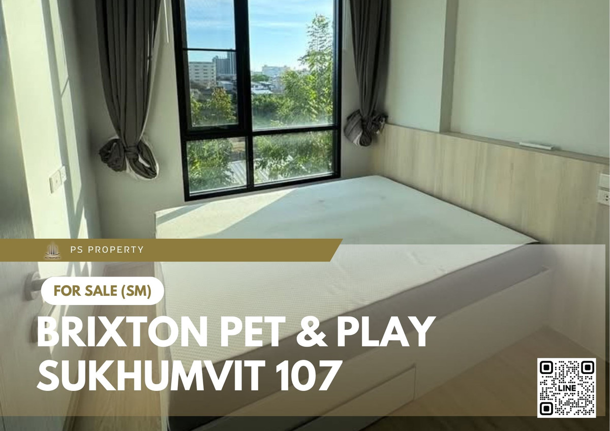 Urgent Sale! 📍 BRIXTON Pet & Play Sukhumvit 107 📍 Near BTS Bearing. Fully furnished and equipped with appliances. Urgent Sale! 📍 BRIXTON Pet & Play Sukhumvit 107 📍 Near BTS Bearing. Fully furnished and equipped with appliances.