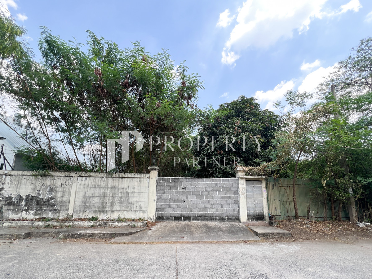 Land for sale, Sukhumvit 101/1, beautiful plot, wide road. (Wachiratham Sathit 36) near Sukhumvit Road – รูปที่ 3