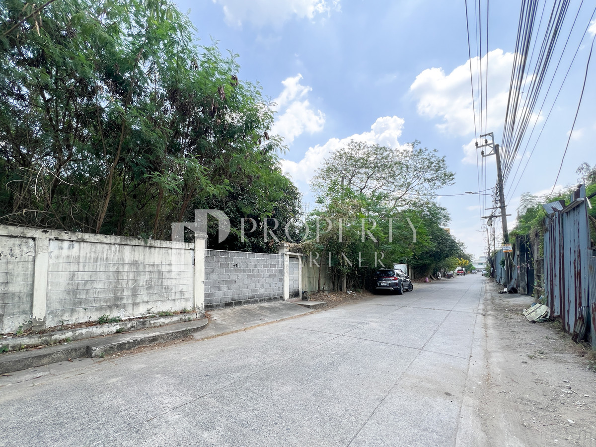 Land for sale, Sukhumvit 101/1, beautiful plot, wide road. (Wachiratham Sathit 36) near Sukhumvit Road – รูปที่ 2
