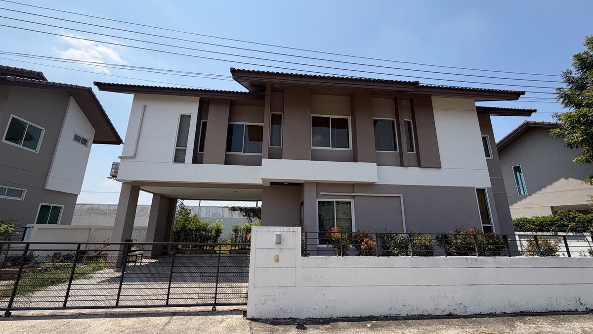 บ้านเดี่ยวแปลงใหญ่ 87 ตร.วา วิวคลอง หมู่บ้านเดอะธารา ซ.พระยาสุเรนทร์ 35 รามอินทรา 109 ใกล้โรงเรียนโสมาภาพัฒนา – รูปที่ 2