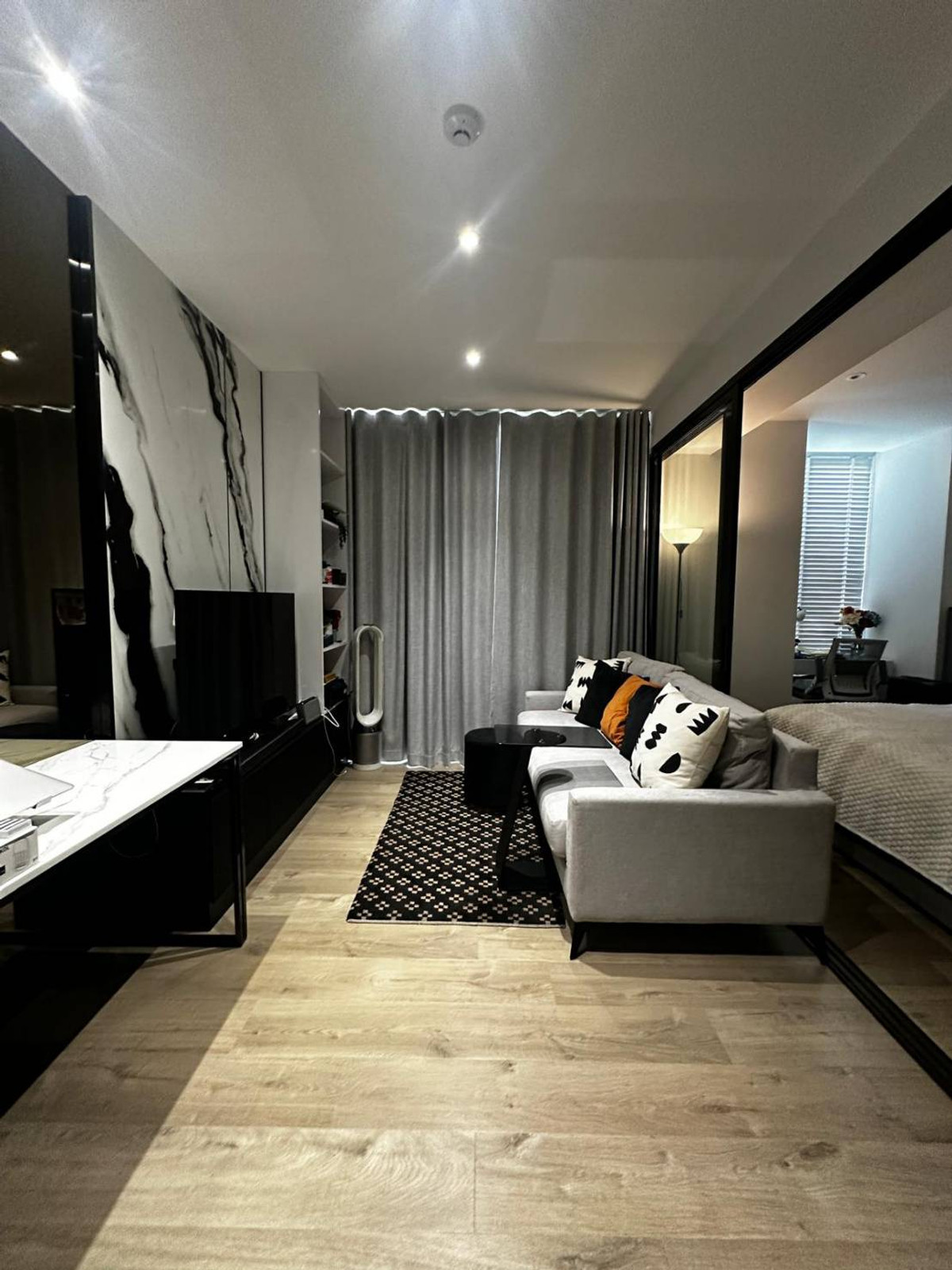 Cozy Style 🪵 Fynn Asoke 1bed 34.5 Sqm Fullyfurnish+bathtub 30,000-