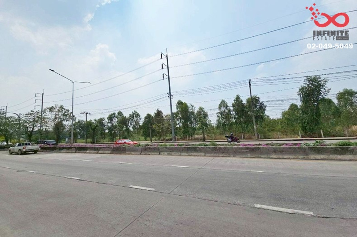 Land for sale, 19 rai, large plot, wide frontage, next to Nimit Mai Road, Khlong Sam Wa.