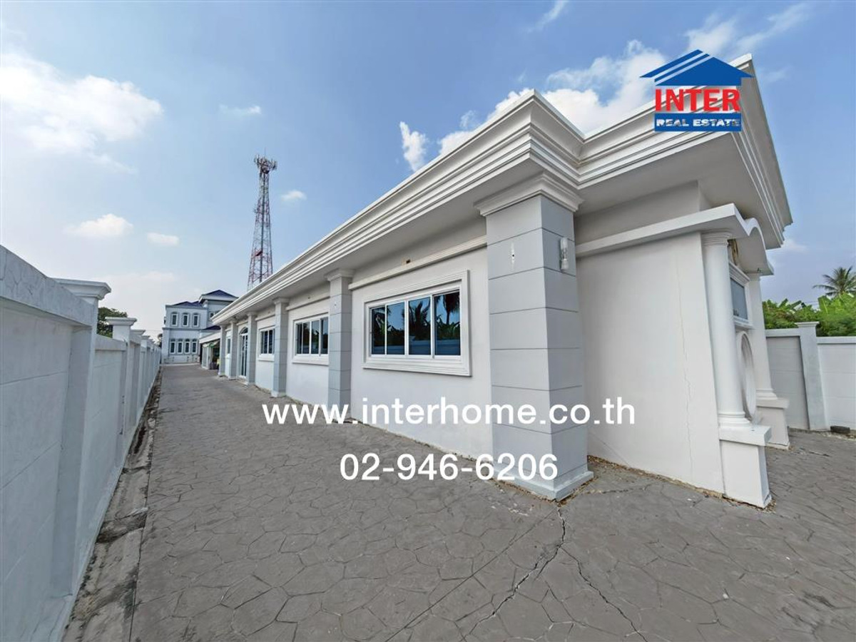 บ้านเดี่ยว 2 ชั้น 1 ไร่ 24 ตร.ว. บ้านเดี่ยว ใกล้การไฟฟ้าส่วนภูมิภาคจังหวัดสมุทรสาคร ใกล้อบต.หลักสาม ถนนสมุทรสาคร3011 ถนนทางหลวงชนบท375 บ้านแพ้ว สมุทรสาคร – รูปที่ 3