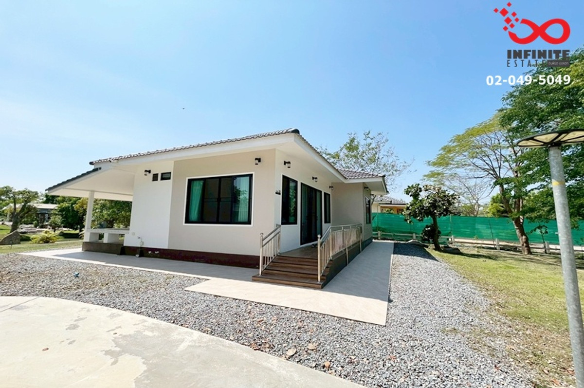ขายบ้านเดี่ยว ชั้นเดียว โครงการบ้านพอเพียง 27 นครปฐม บ้านพักตากอากาศ – รูปที่ 2