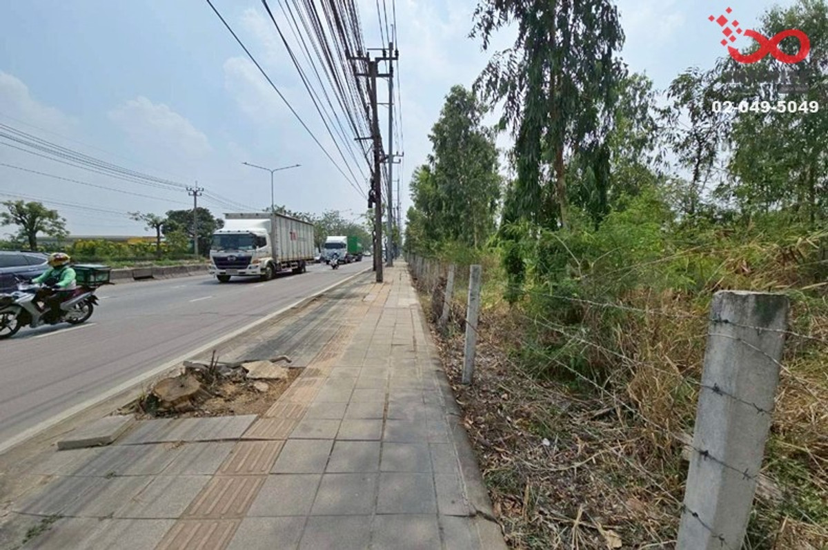 ขายที่ดิน 19ไร่ แปลงใหญ่ หน้ากว้าง ติดถนนนิมิตใหม่ คลองสามวา – รูปที่ 4