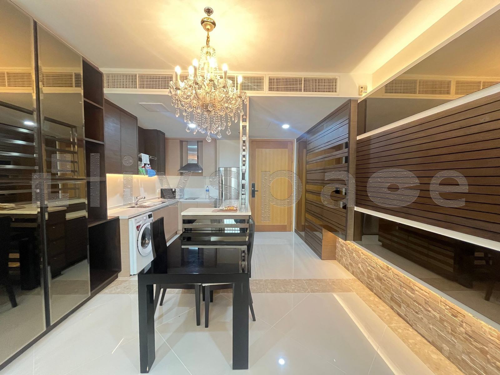 ▚ L00CK3ツ FOR RENT The Empire Place 1Bed 65sqm Large Unit Beautifully Furnished Cool & Quiet Near BTS Chong Nonsi✨ – รูปที่ 4