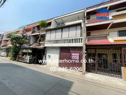 Townhouse, 3 floors, 17 sq m. Townhouse, Soi Chaengwattana 4, Intersection 7, Chaengwattana Road, Phahon Yothin Road, Bang Khen District, Bangkok.