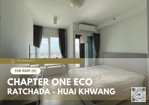 ให้เช่า 🔥 Chapter One Eco Ratchada - Huai Khwang 🔥 เฟอร์นิเจอร์ และ เครื่องใช้ไฟฟ้าครบ ใกล้ MRT ห้วยขวาง